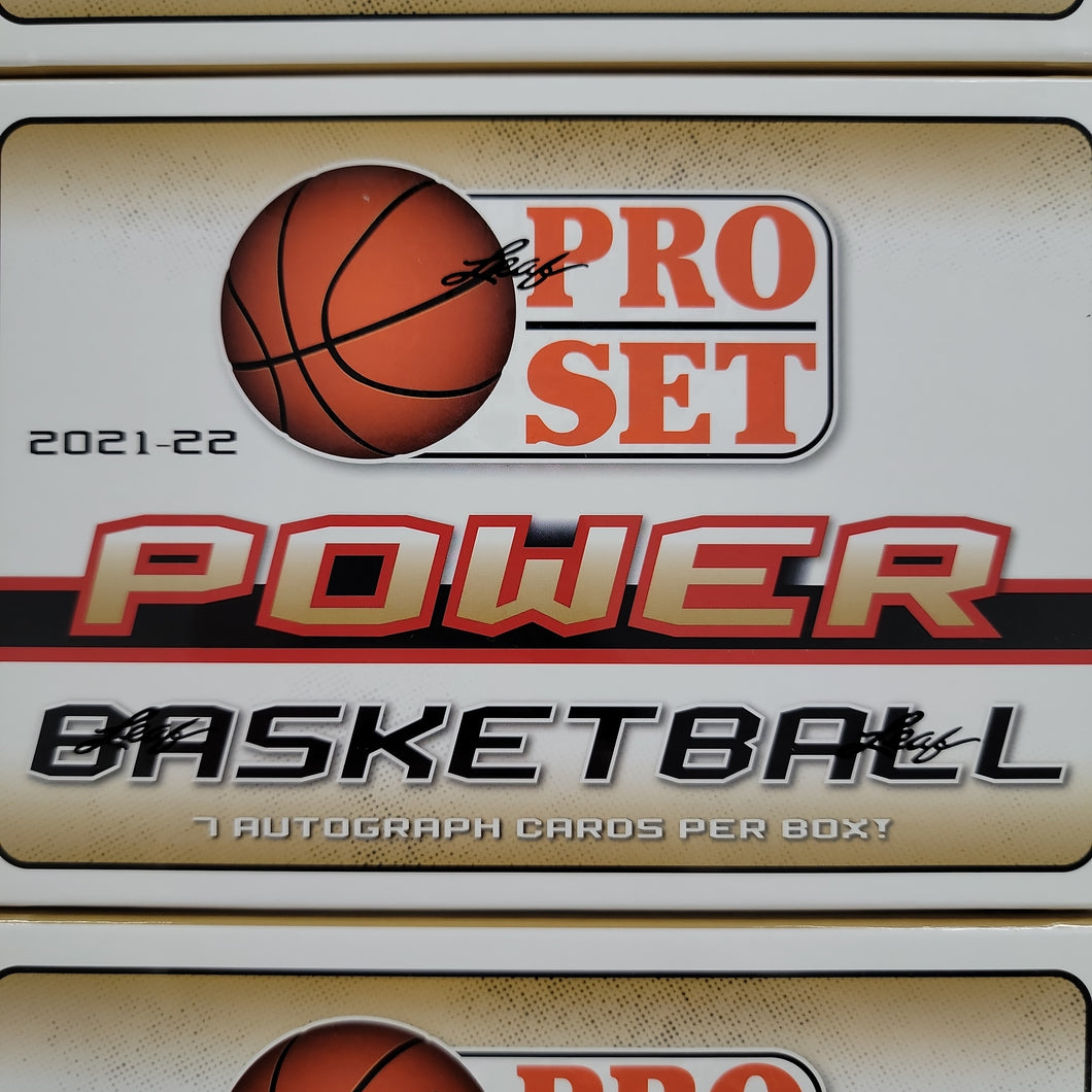 2021-22 Leaf Pro Set Power Basketball