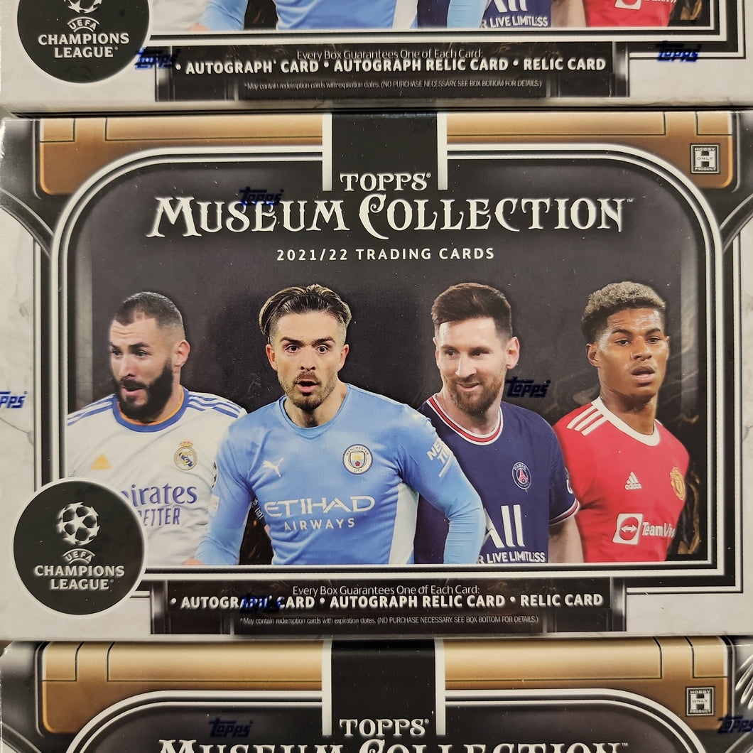 2021-22 Topps Museum Collection UEFA Champion's League Soccer Box