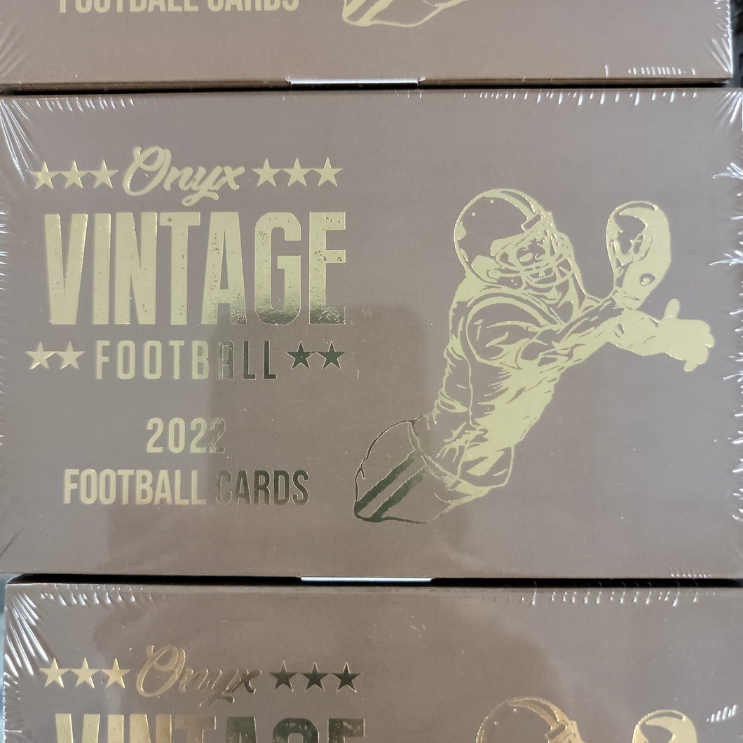 2022 Onyx Vintage Football Box