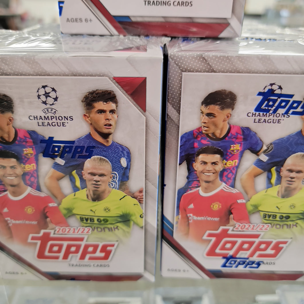 2021-22 Topps Champions League Soccer Blaster Box