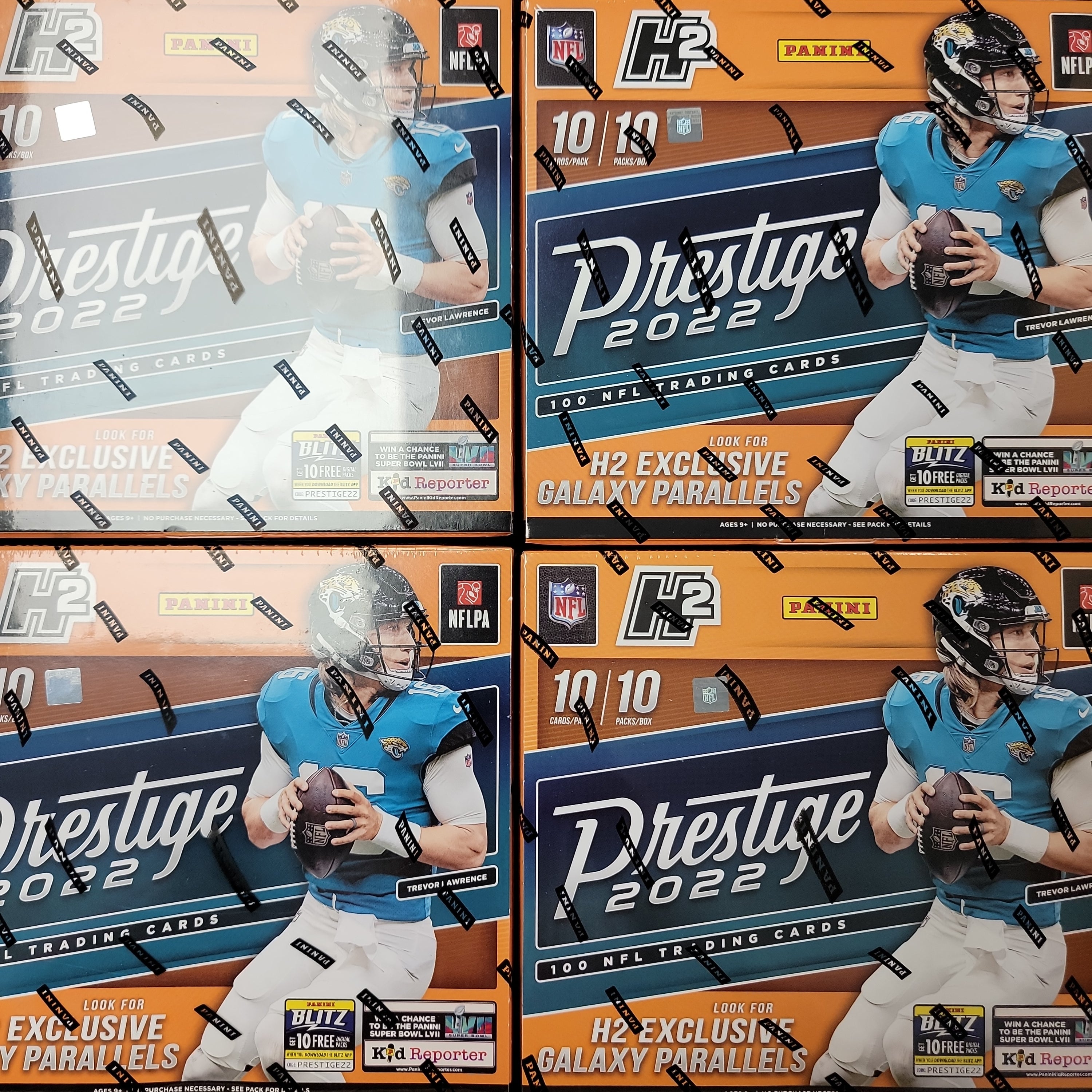 2022 Panini Prestige NFL Trading Card Box (Hobby H2)