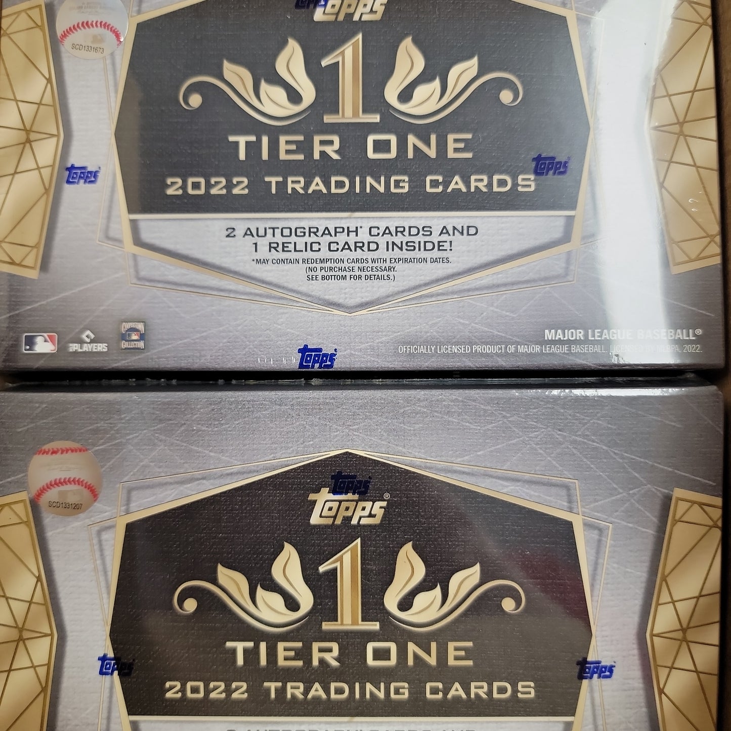 2022 Topps Tier One Baseball Hobby Box