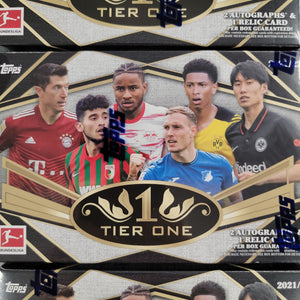 2021-22 Topps Tier One Bundesliga Soccer Hobby Box