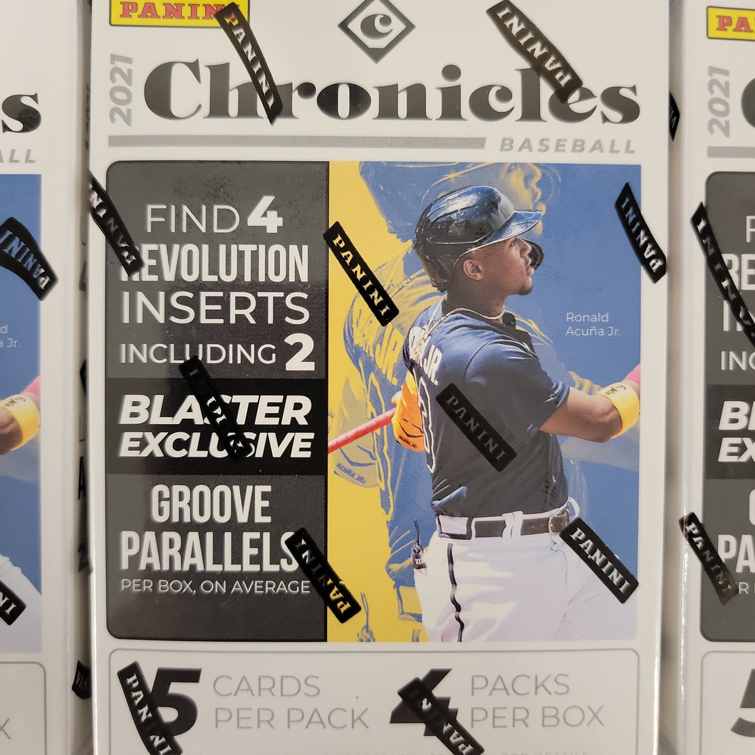 2021 Panini Chronicles Baseball Blaster Box