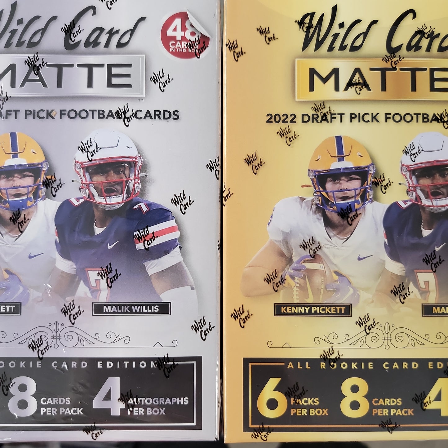 2022 Wild Card Matte Football Box