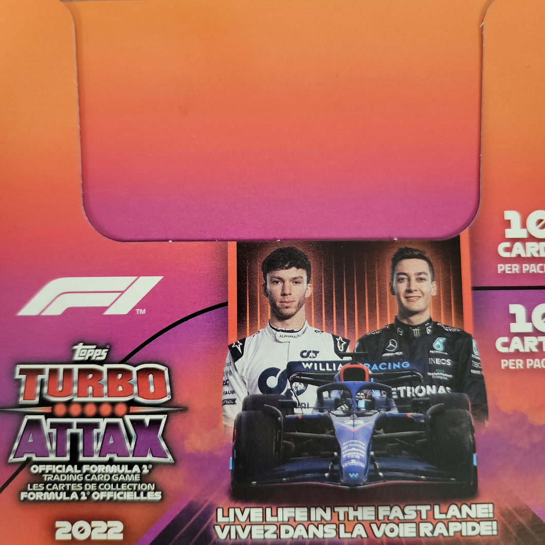 2022 Topps Turbo Attax F1 Box