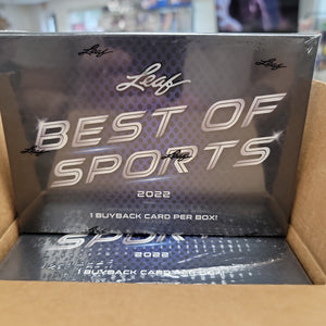 2022 Leaf Best Of Sports Box