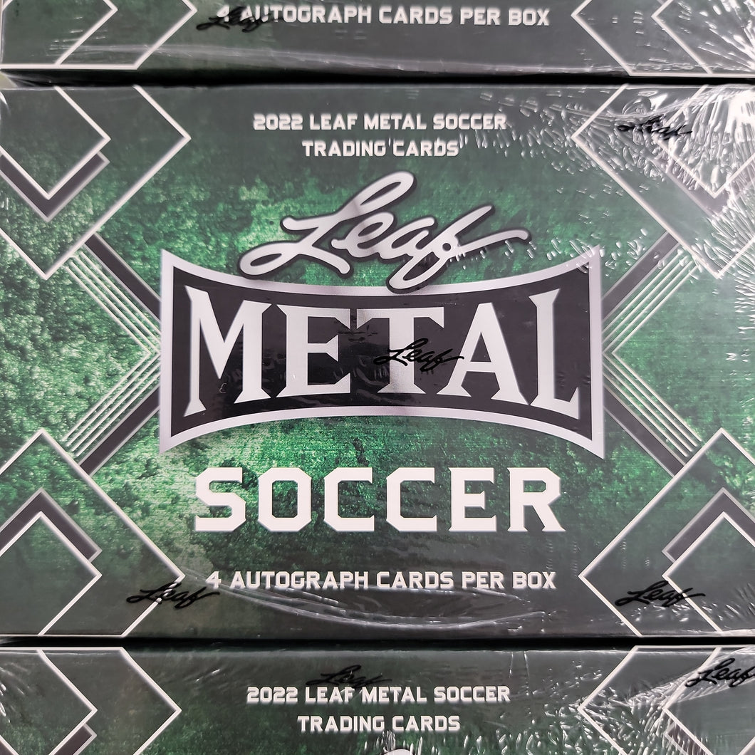 2022 Leaf Metal Soccer Box
