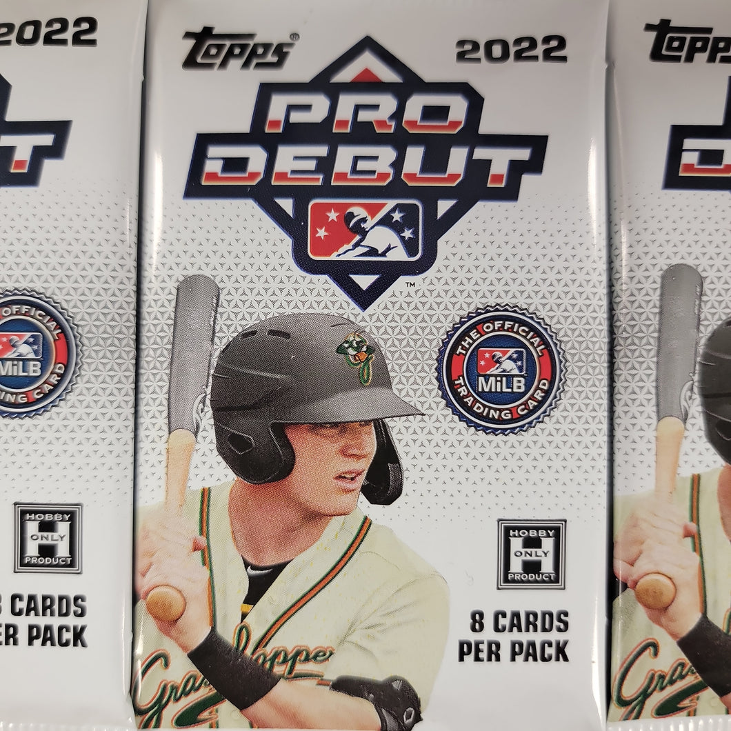 2022 Topps Pro Debut Baseball Hobby Pack