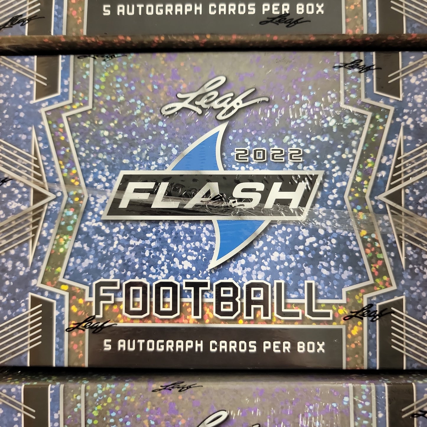 2022 Leaf Flash Football Hobby Box