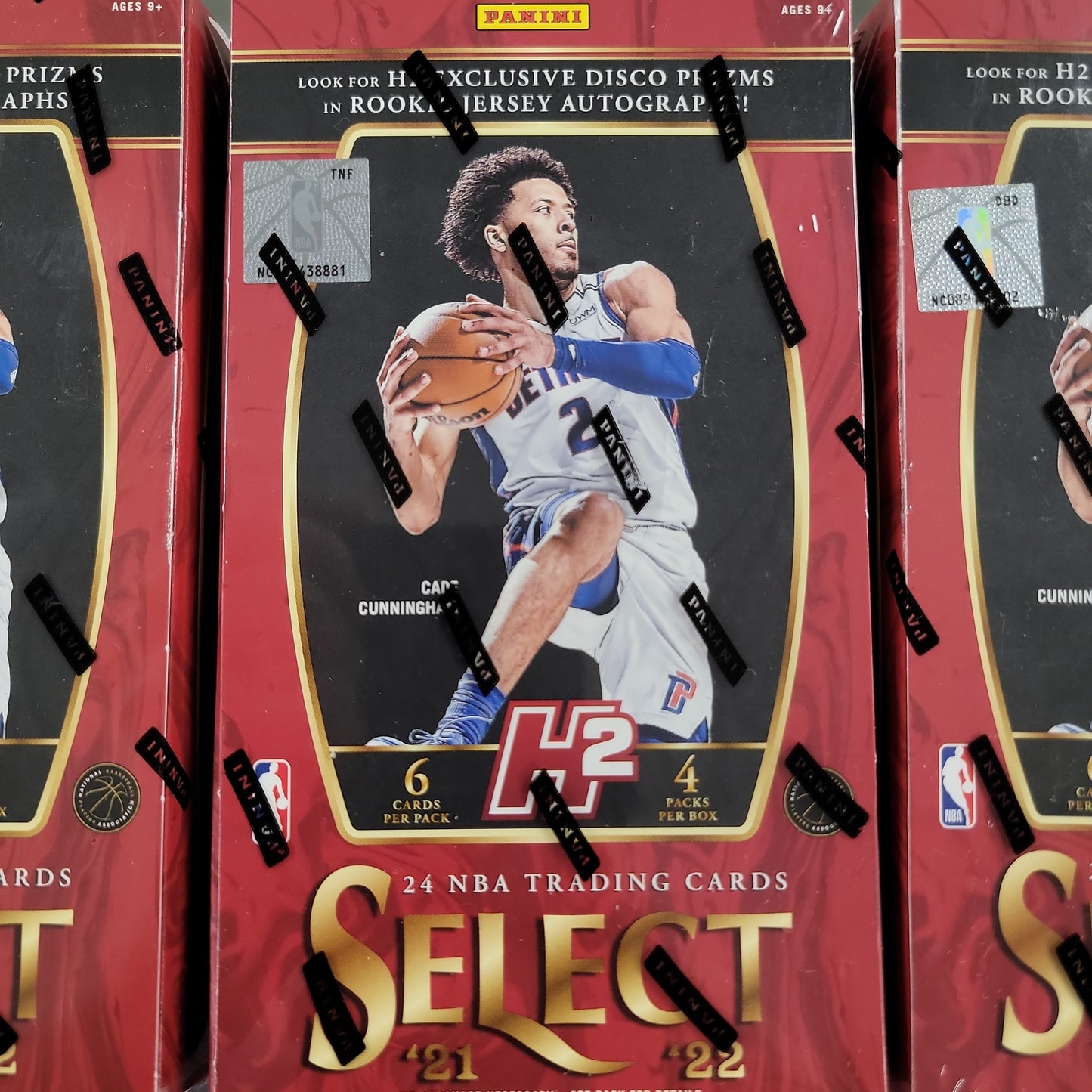 2021-22 Panini Select Basketball H2 Box