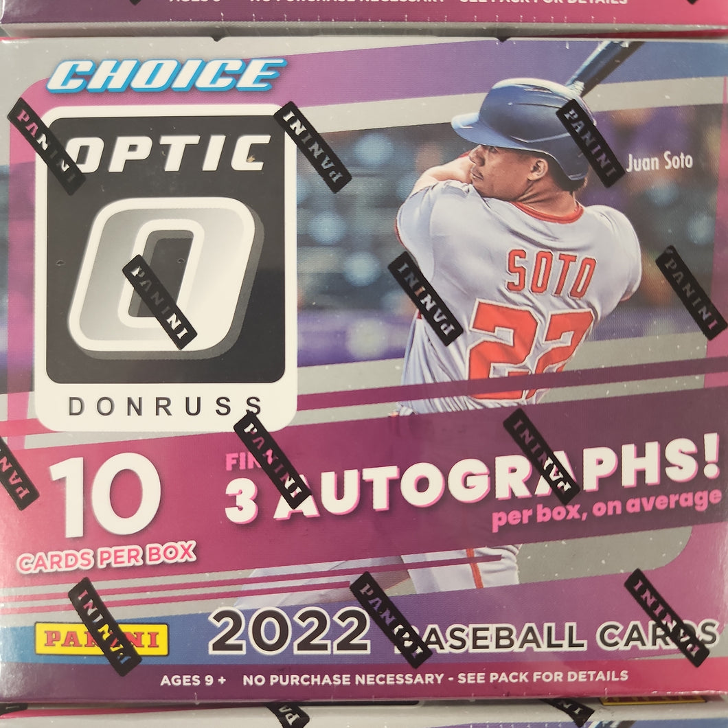 2022 Panini Optic Baseball Choice Box