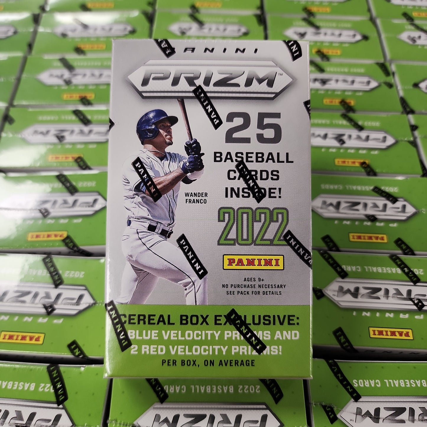 2022 Panini Prizm Baseball Cereal Box