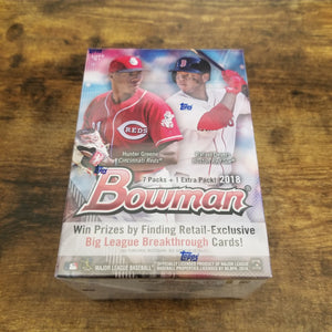 2018 Bowman Baseball Blaster Box