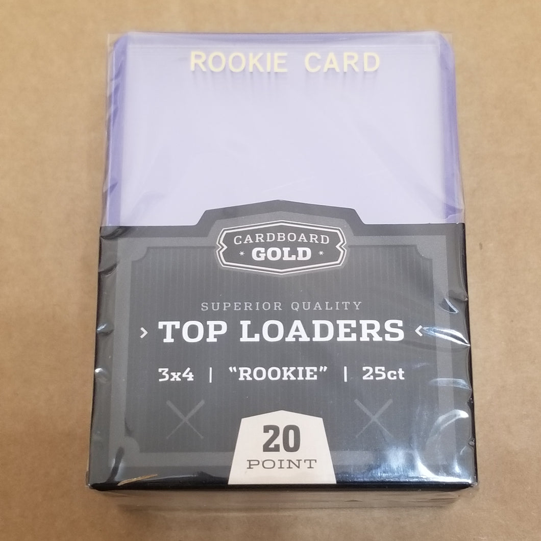 Cardboard Gold Rookie Topload ( Gold Foil )