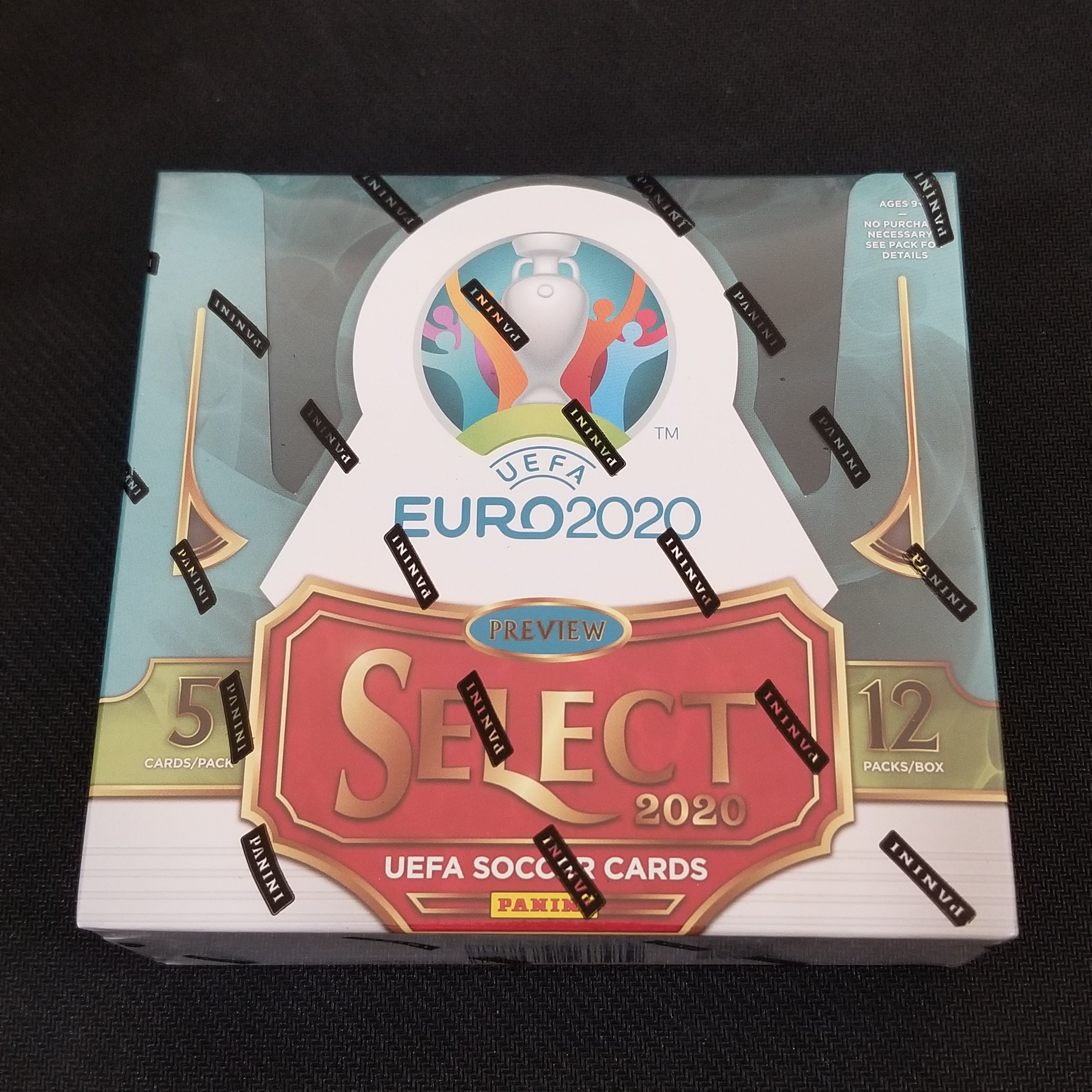 2020 Panini Select UEFA Euro Soccer Hobby Box