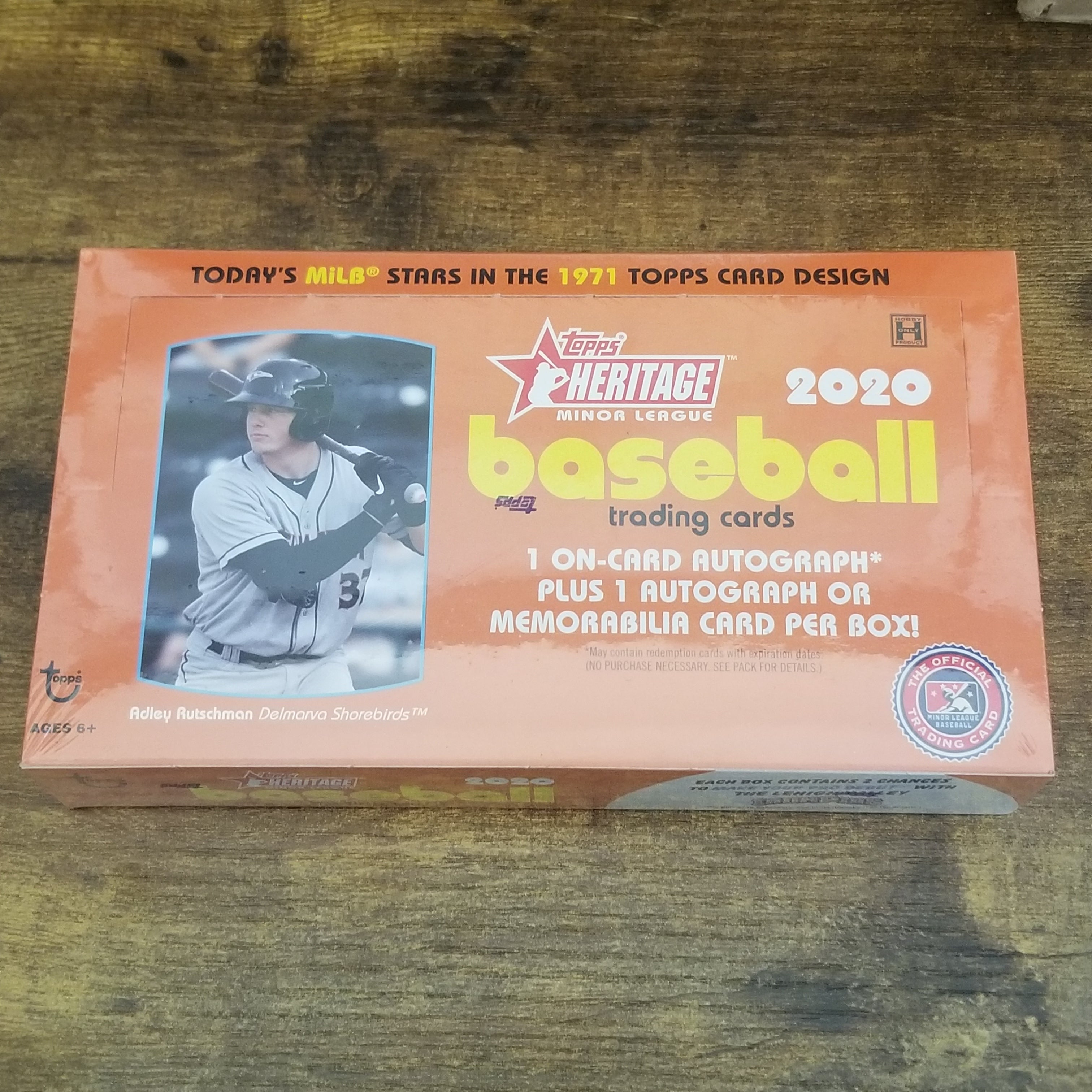 2021 Topps Heritage Minor League Hobby Box