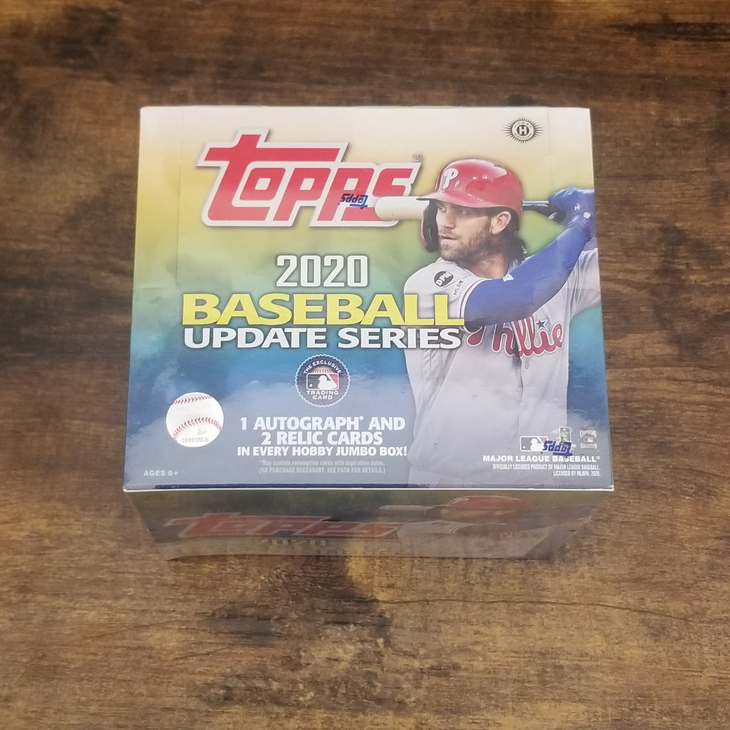 2020 Topps Update Series Jumbo  Box