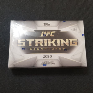 2020 Topps UFC Striking Signatures Hobby Box