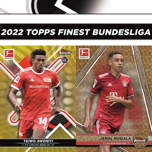 2021-22 Topps Finest Bundesliga Soccer Hobby Box – SCJ