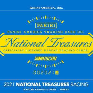 2021 Panini National Treasures Racing Hobby Case