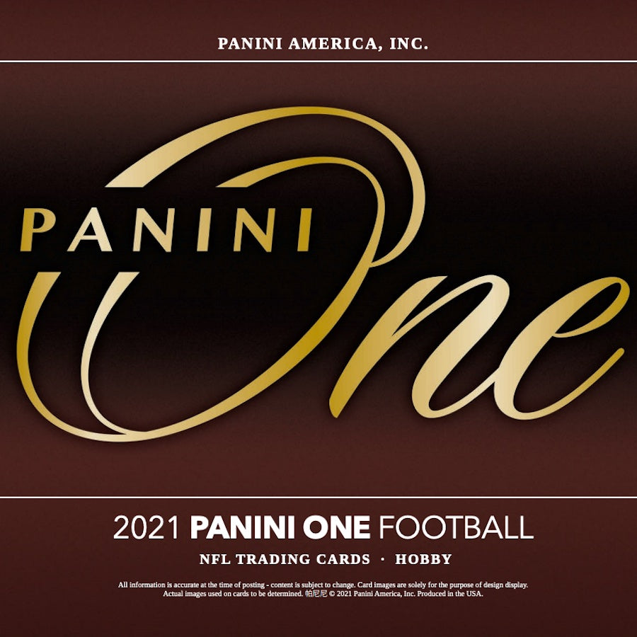 2021 Panini One Football Hobby Box