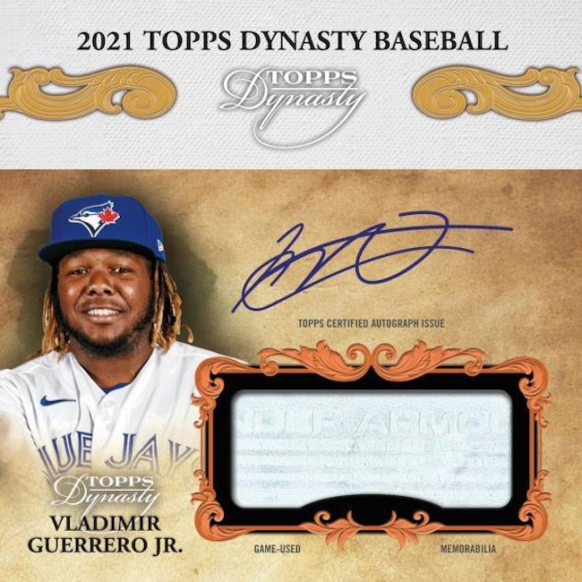 2021 Topps Dynasty Baseball Hobby Box