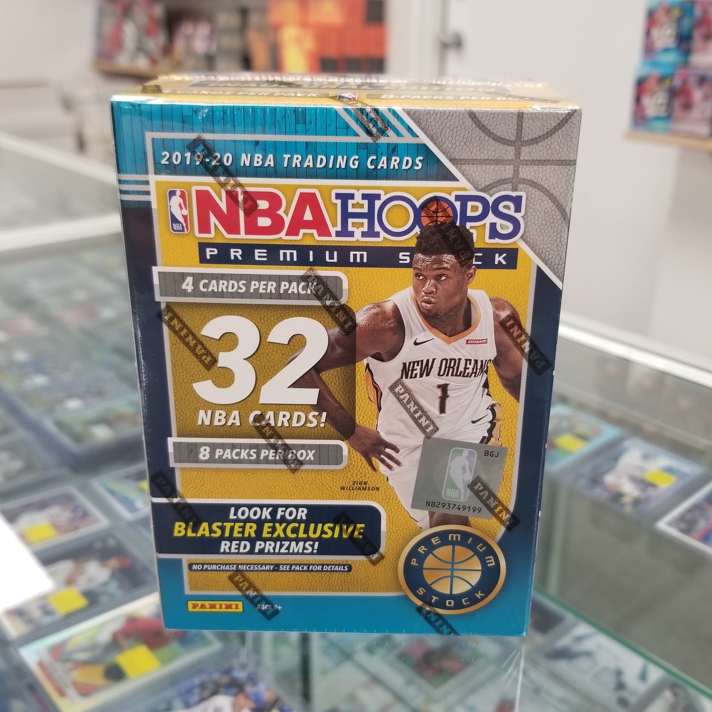 2019-20 Panini Hoops Premium Blue Blaster Box