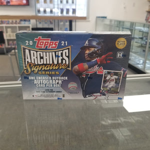 2021 Topps Archives Signature Series Box
