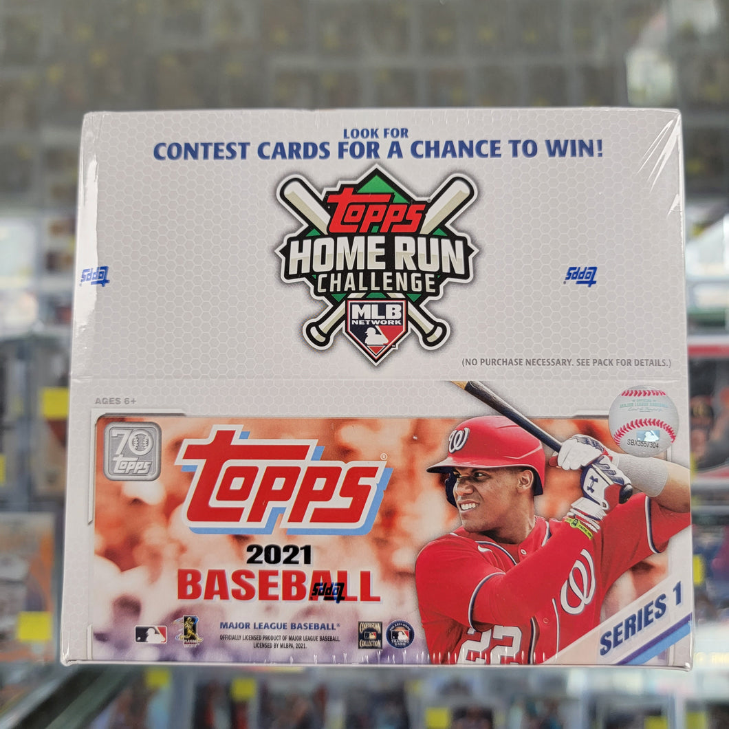 2021 Topps Series 1 Baseball Retail Box