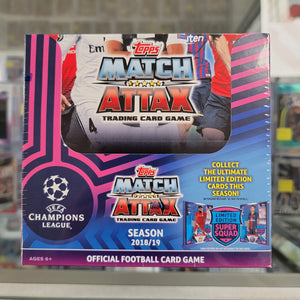 2018-19 Topps Match Attax Soccer Box