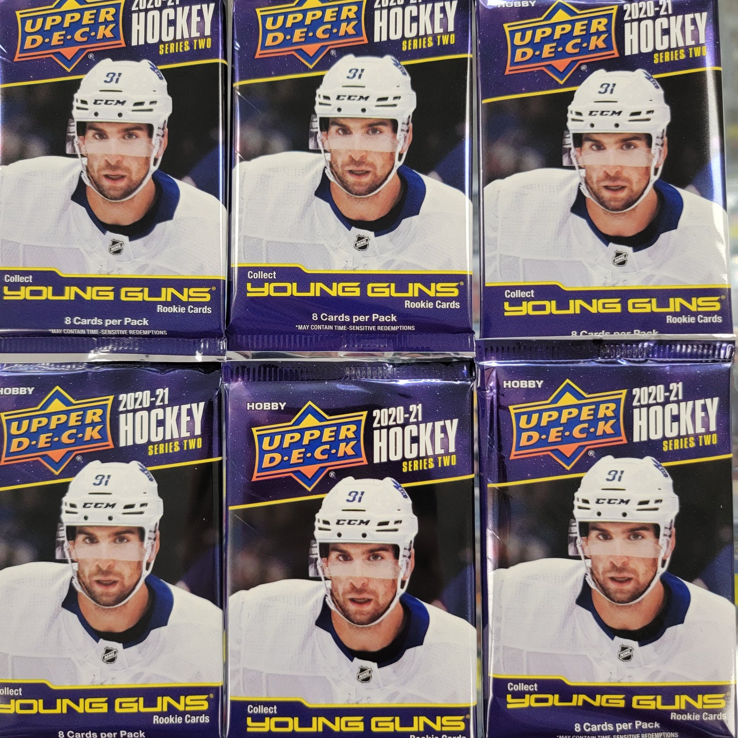 2020-21 Upper Deck Series 2 Hockey Hobby Pack