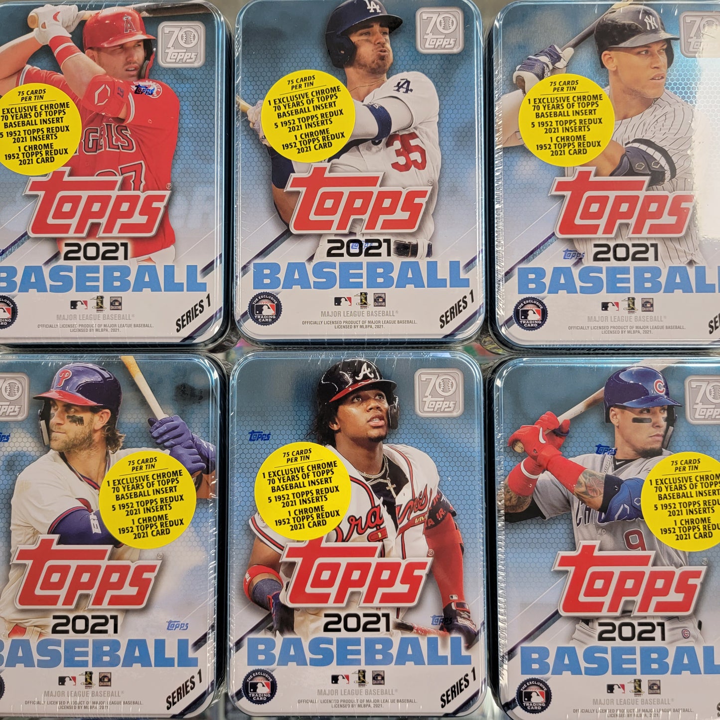 2021 Topps Series 1 Baseball Tin