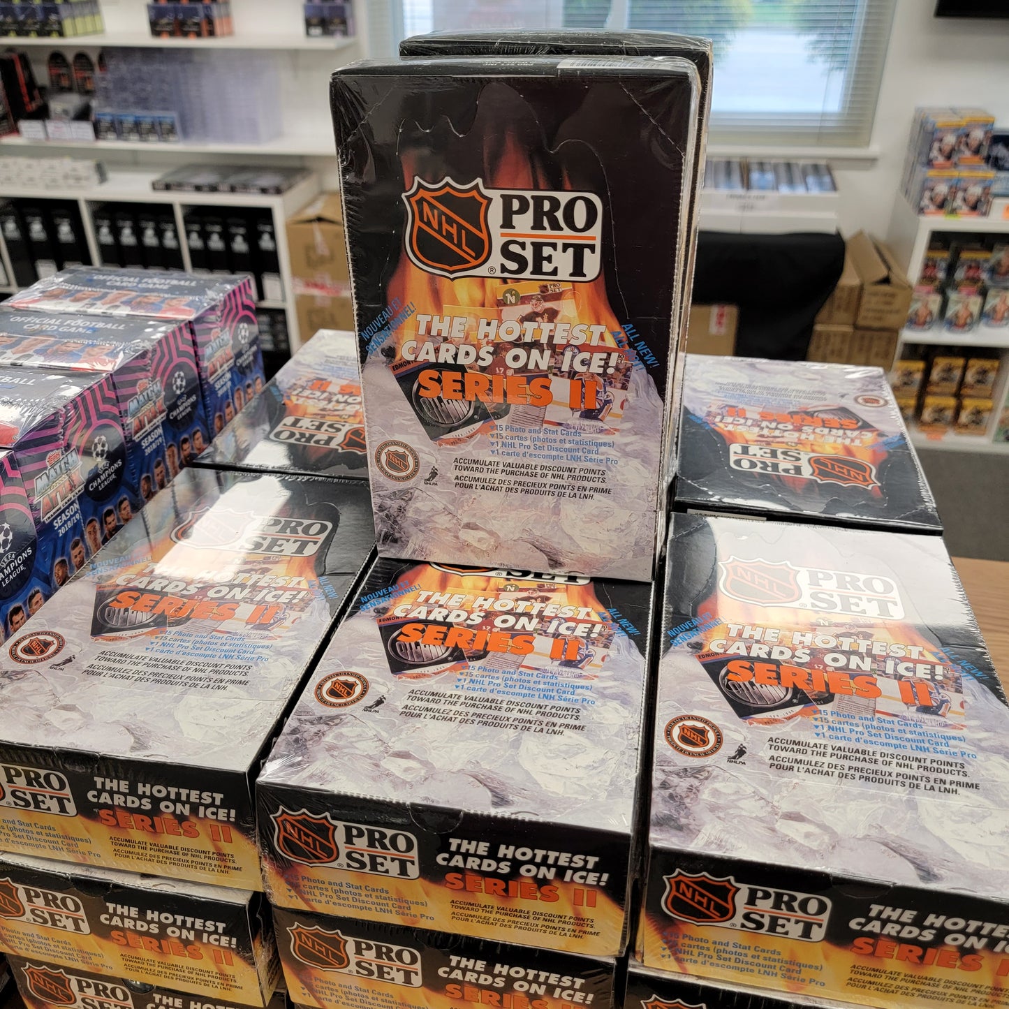 NHL Pro Set Series 2 Hockey Box
