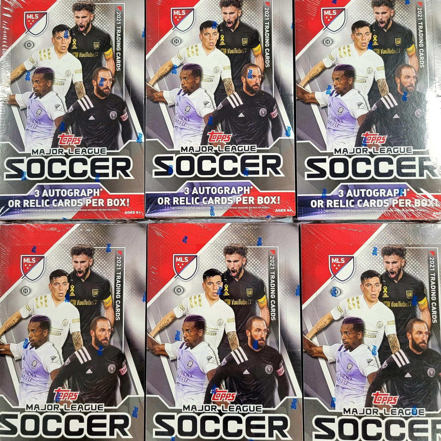 2021 Topps MLS Major League Soccer Hobby Box