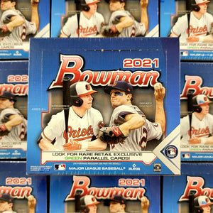 2021 Bowman Baseball Retail Box