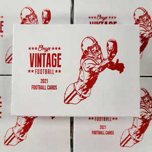 2021 Onyx Vintage Football Hobby Box