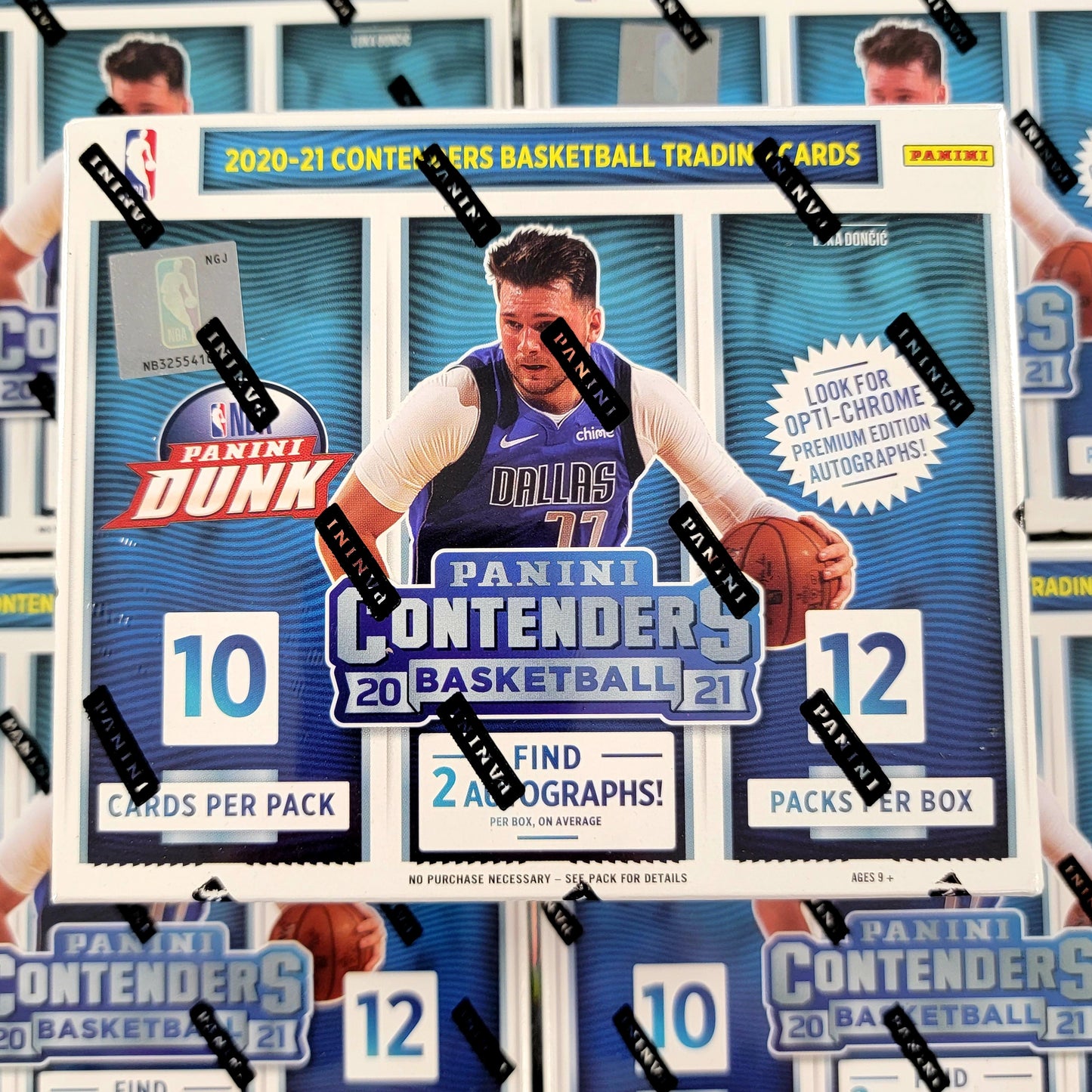 2020-21 Panini Contenders Basketball Hobby Box