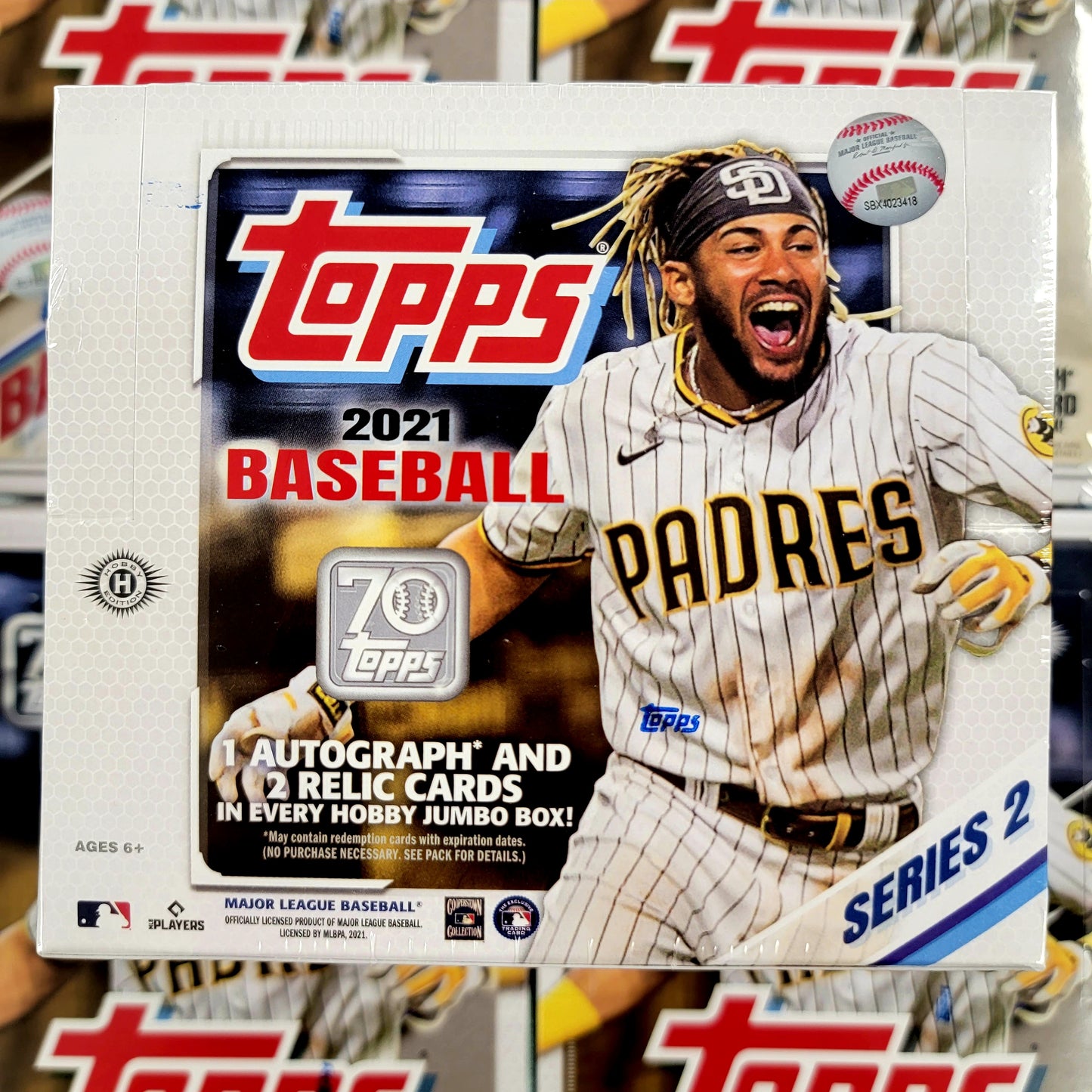 2021 Topps Series 2 Baseball Jumbo Box