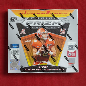 2021 Prizm Draft Hybrid Football H2 Box