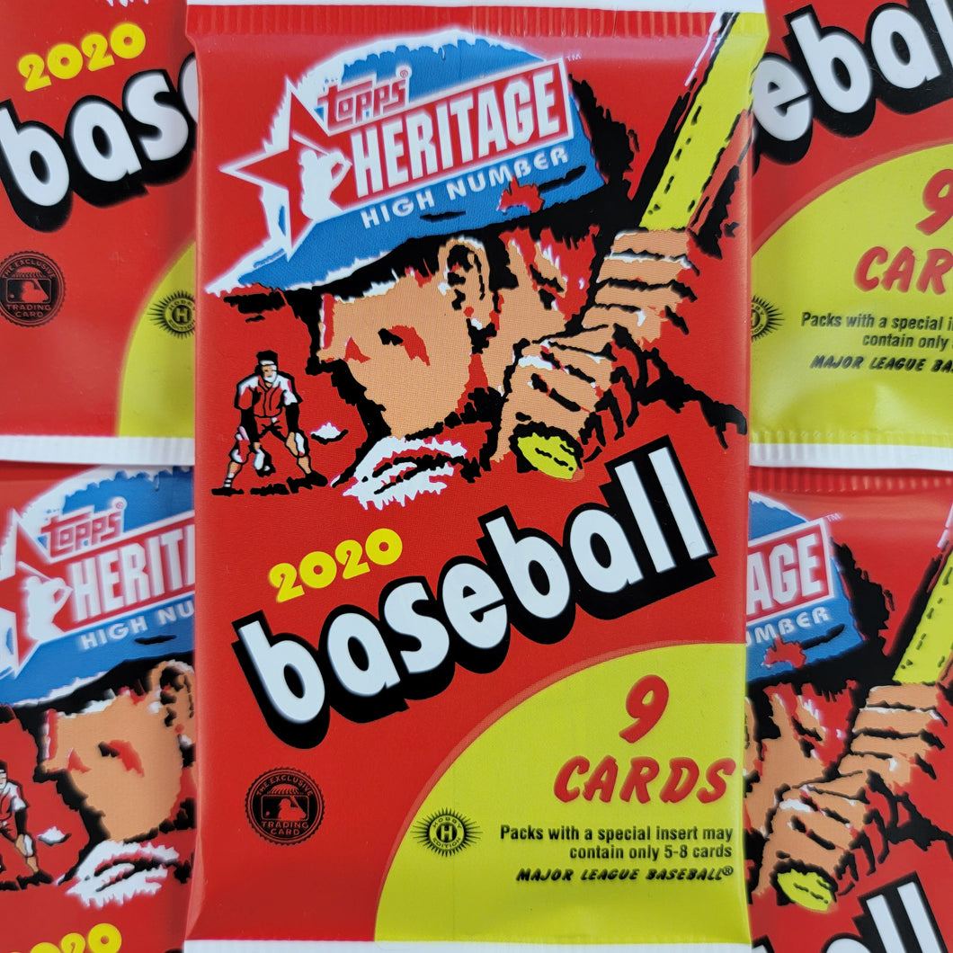 2020 Topps Heritage High Number Hobby Pack