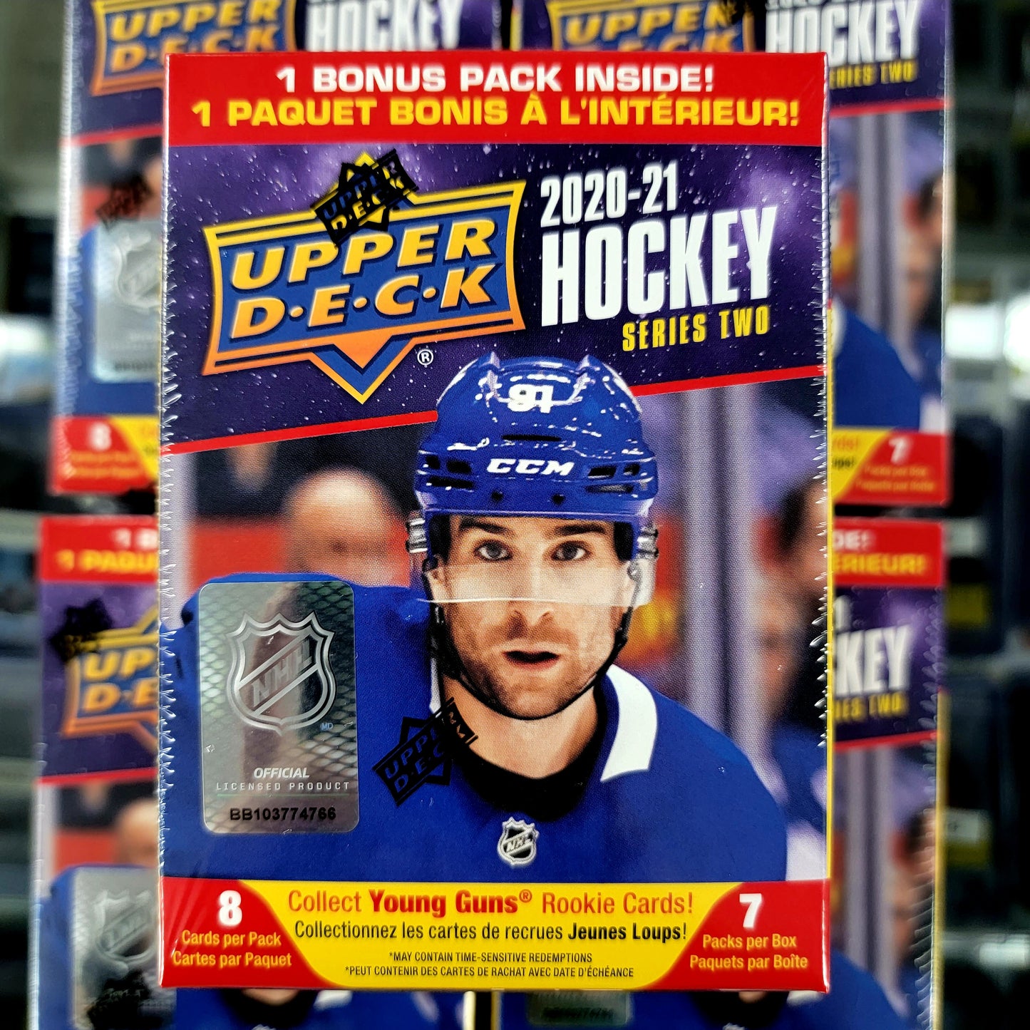 2020-21 Upper Deck Series 2 Blaster Box