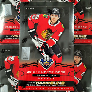 2018-19 Upper Deck Series 2 Hockey Hobby Box