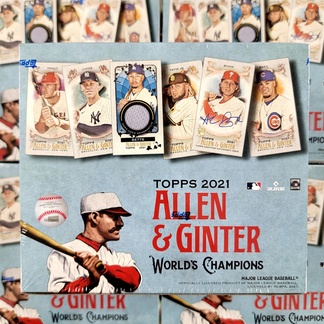 2021 Topps Allen & Ginter Baseball Retail Box