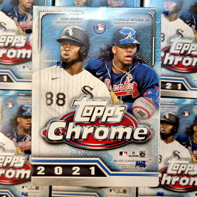 2021 Topps Chrome Baseball Blaster Box