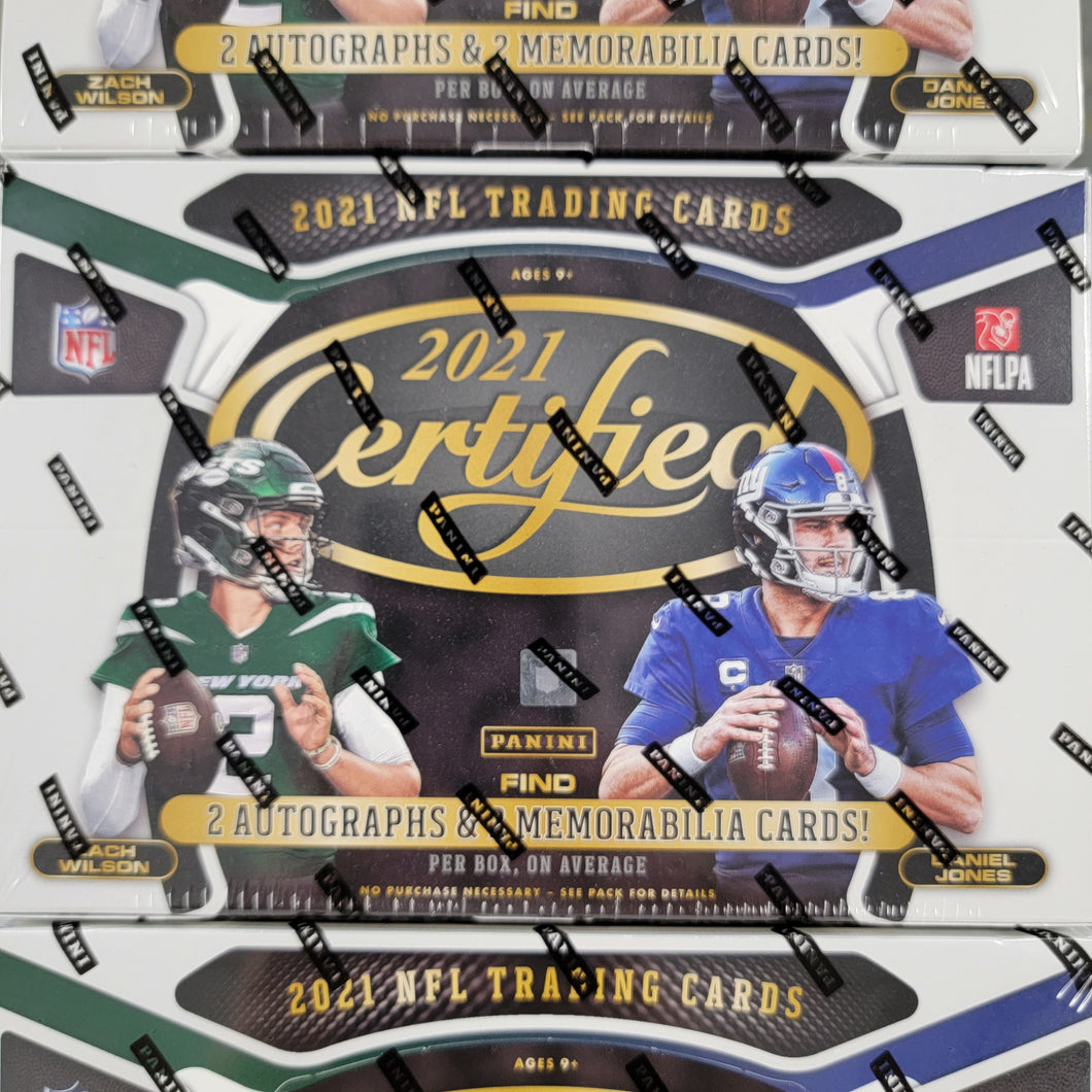 2021 Panini Certified Football Hobby Box