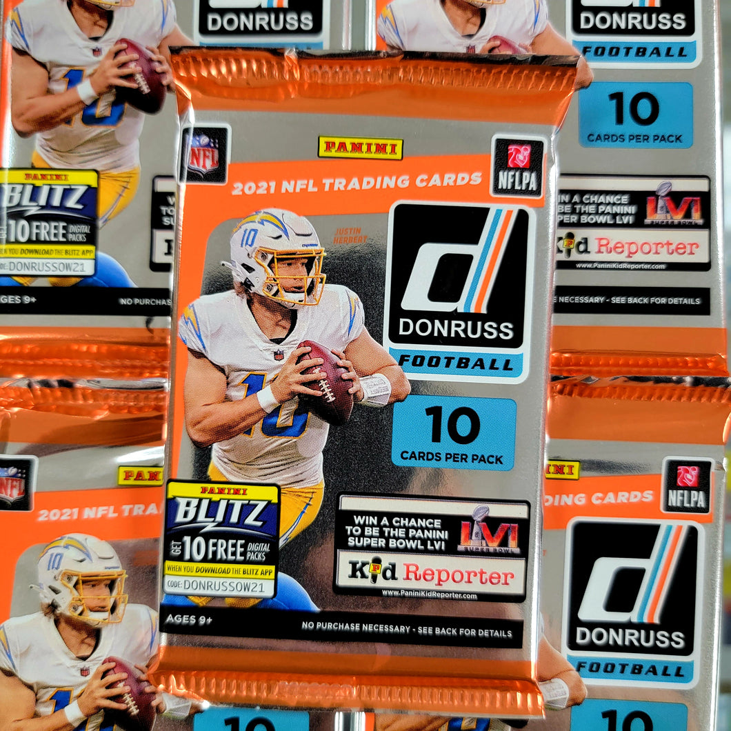 2021 Panini Donruss Football Hobby Pack