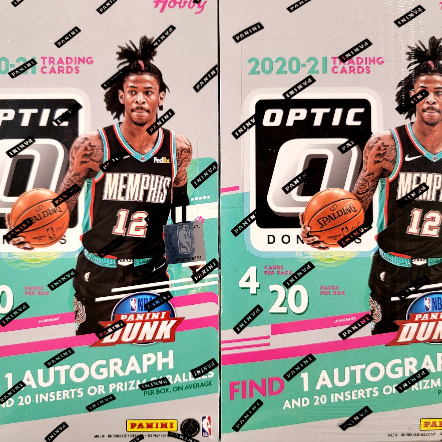 2020-21 Panini Optic Basketball Hobby Box