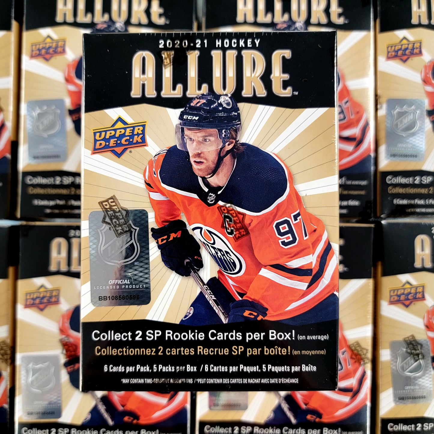 2020-21 Upper Deck Allure Hockey Blaster Box