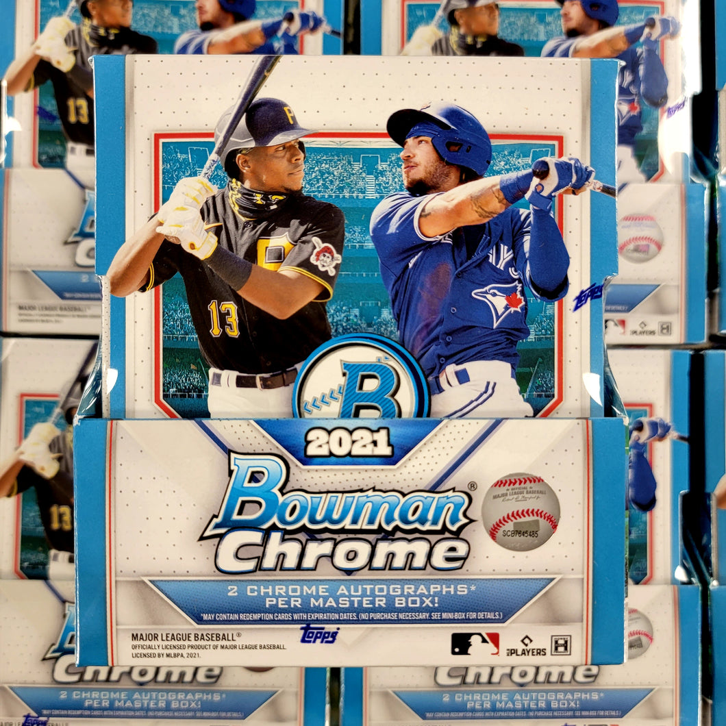 2021 Bowman Chrome Baseball Hobby Box
